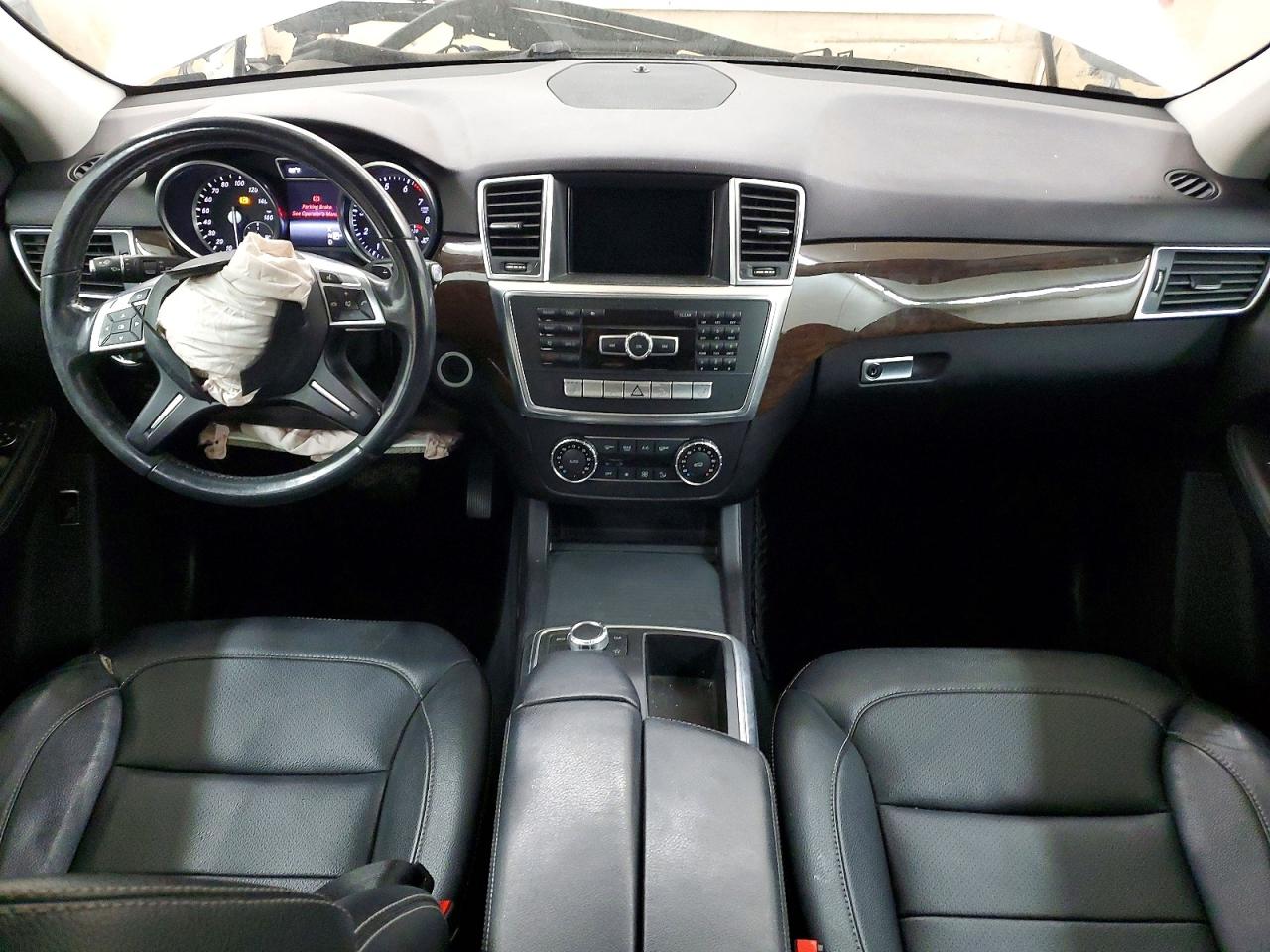 2014 Mercedes-benz Ml 350 4matic White vin: 4JGDA5HB9EA428230