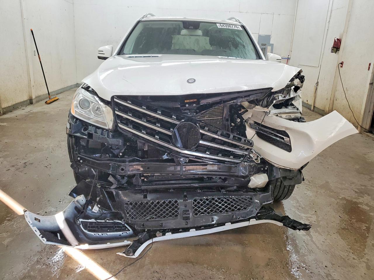 2014 Mercedes-benz Ml 350 4matic White vin: 4JGDA5HB9EA428230