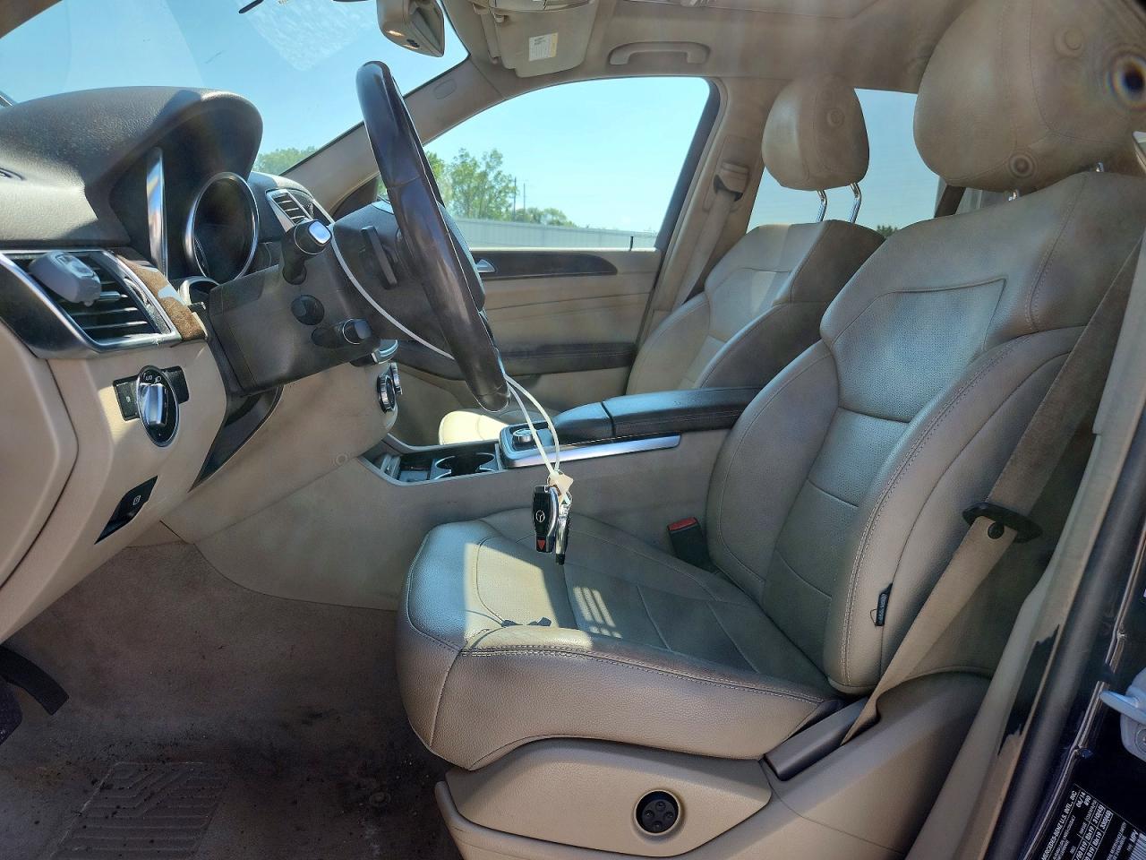 2014 Mercedes-benz Ml 350 4matic Blue vin: 4JGDA5HB9EA436568