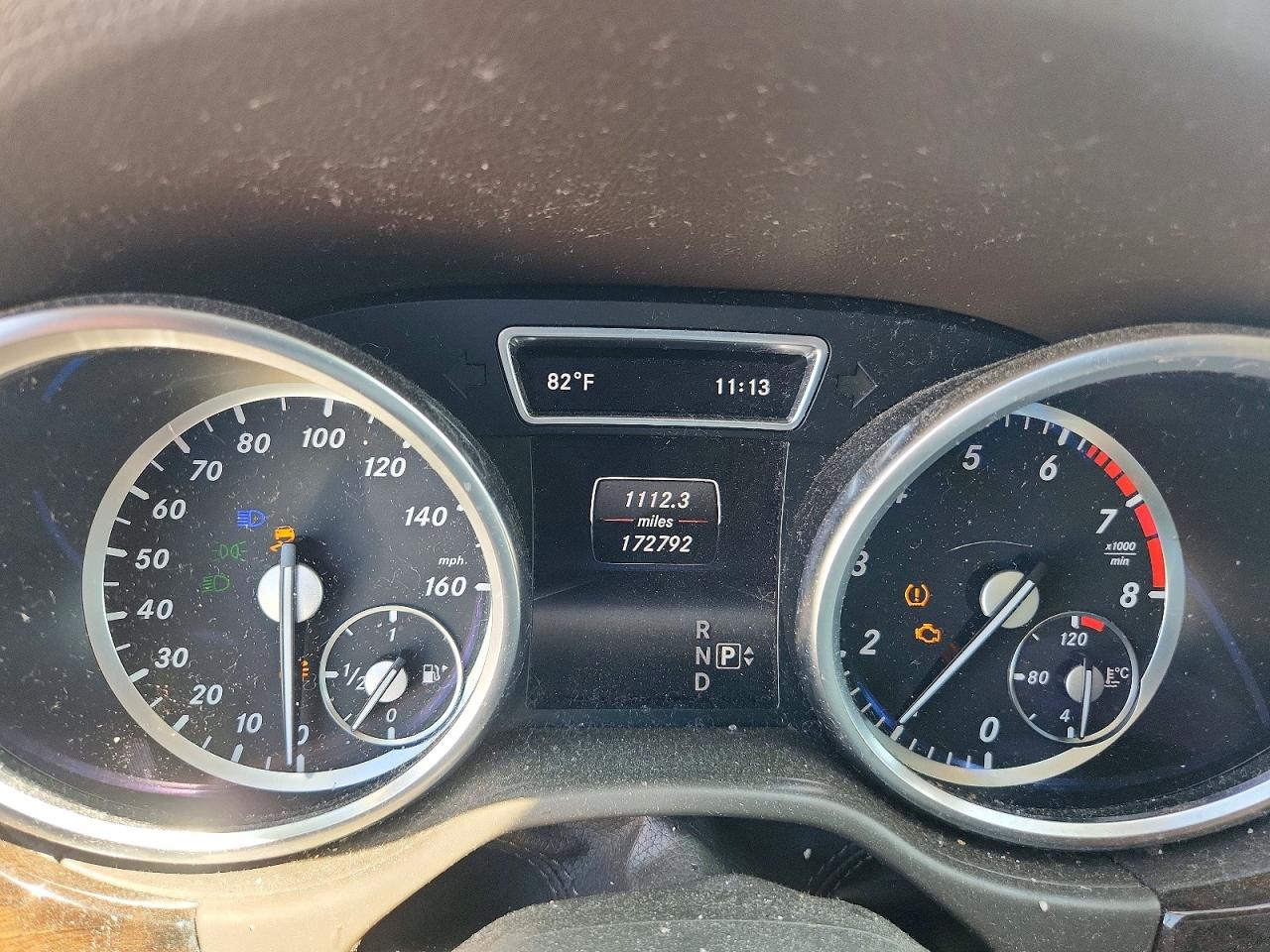 2014 Mercedes-benz Ml 350 4matic Blue vin: 4JGDA5HB9EA436568