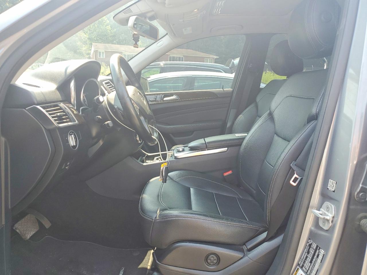 2015 Mercedes-benz Ml 350 4matic Серый vin: 4JGDA5HB9FA456093