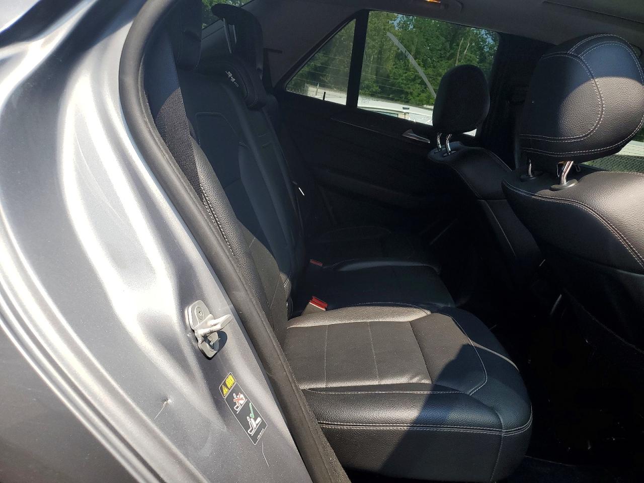 2015 Mercedes-benz Ml 350 4matic Серый vin: 4JGDA5HB9FA456093