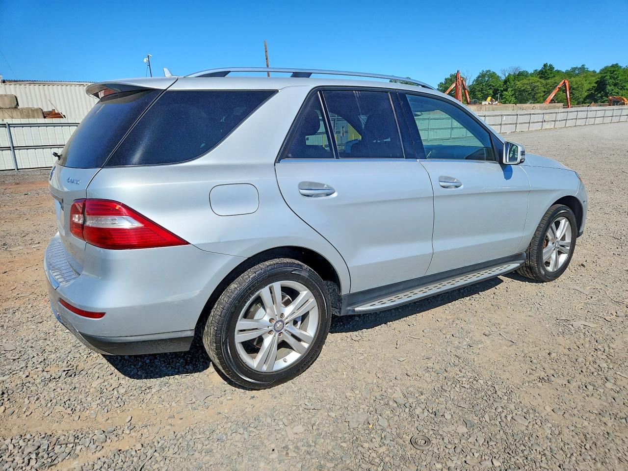 2015 Mercedes-benz Ml 350 4matic Silver vin: 4JGDA5HB9FA501372
