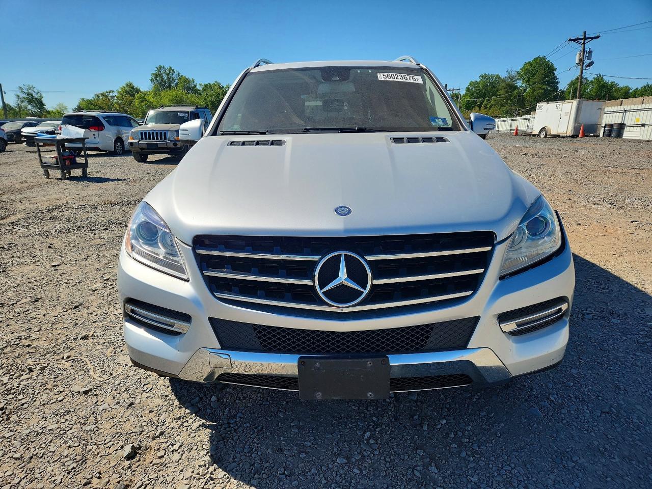 2015 Mercedes-benz Ml 350 4matic Silver vin: 4JGDA5HB9FA501372