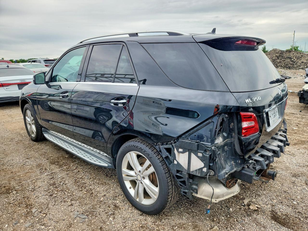 2015 Mercedes-benz M Class Ml350 4d Suv 350 4matic Black vin: 4JGDA5HB9FA550863