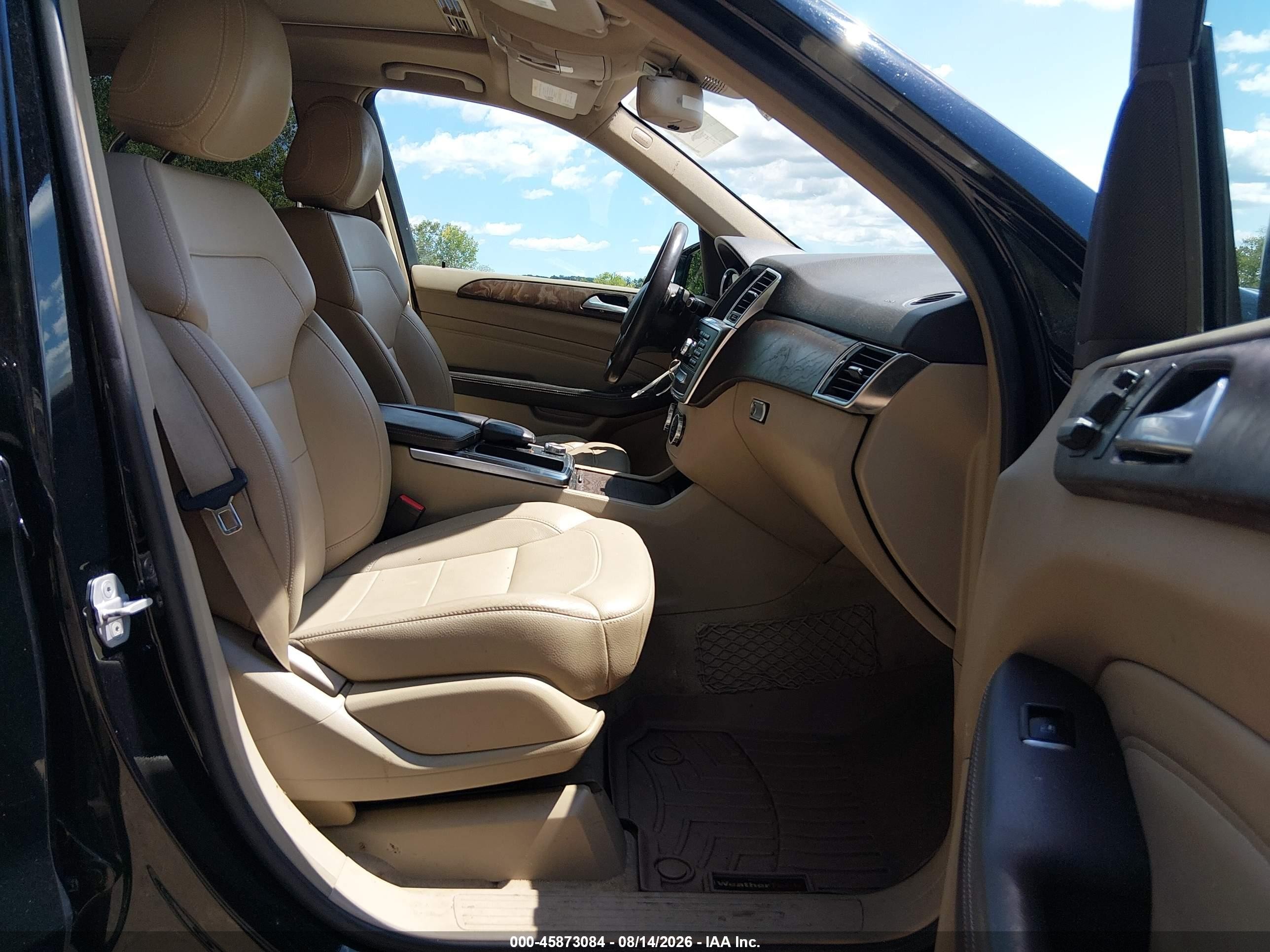 2015 Mercedes-benz Ml 350 4matic Черный vin: 4JGDA5HB9FA585323