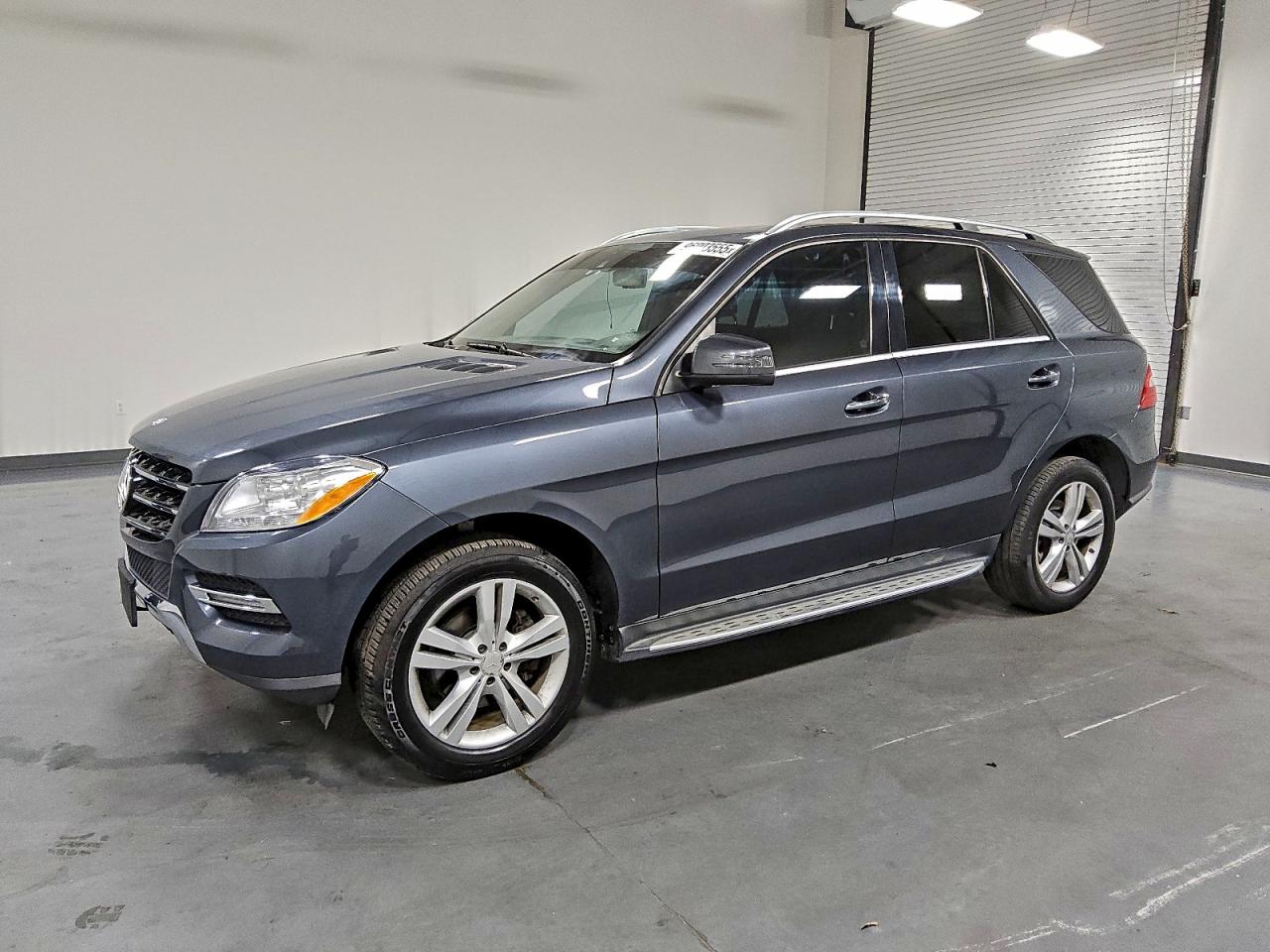 2015 Mercedes-benz Ml 350 4matic Gray vin: 4JGDA5HB9FA593423