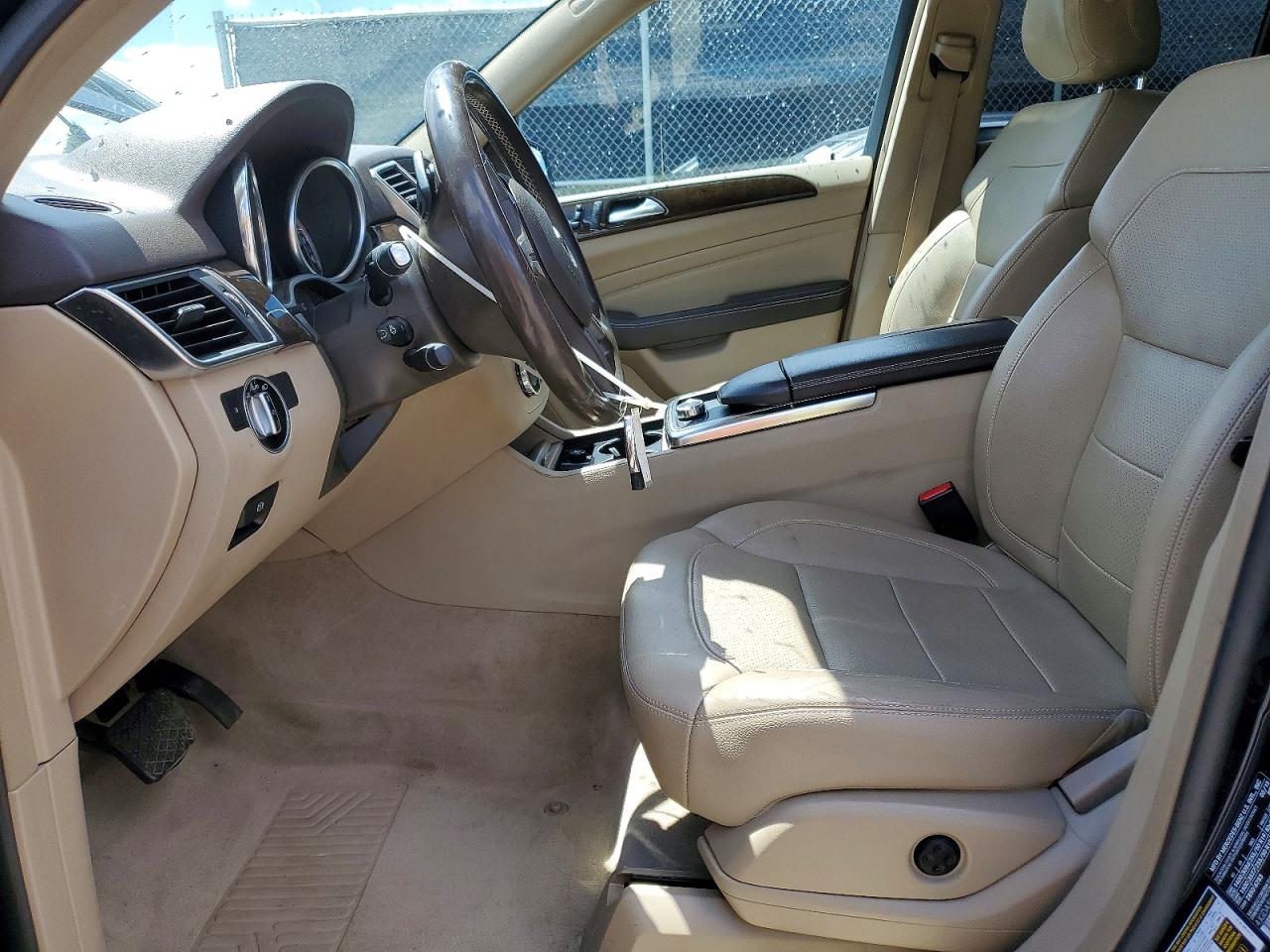 2015 Mercedes-benz Ml 350 4matic Blue vin: 4JGDA5HB9FA593776