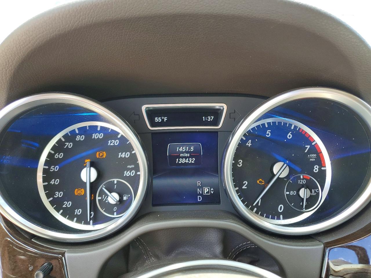 2015 Mercedes-benz Ml 350 4matic Blue vin: 4JGDA5HB9FA593776