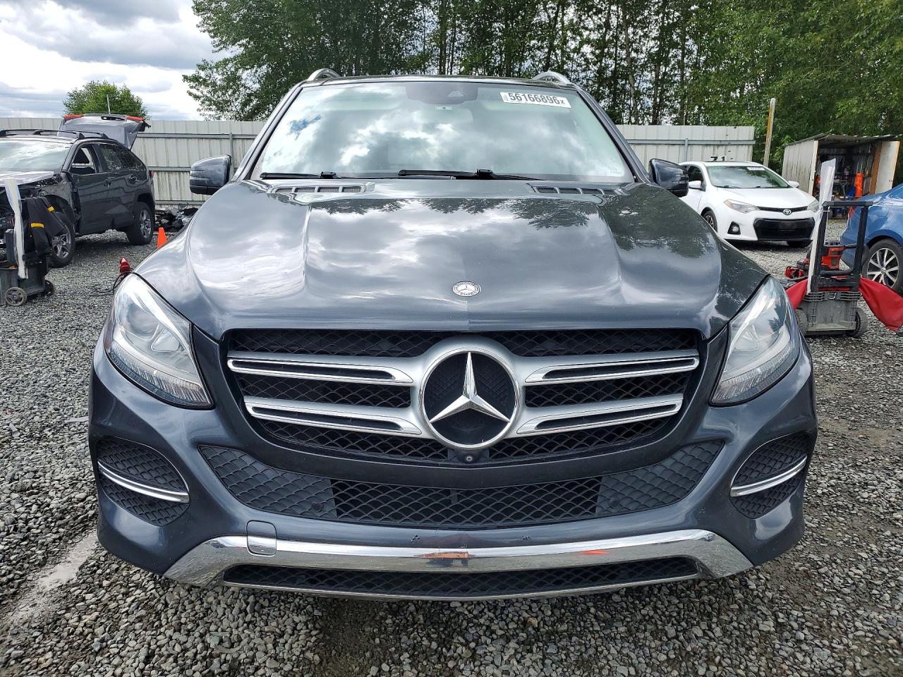 2016 Mercedes-benz Gle 350 4matic Gray vin: 4JGDA5HB9GA631332