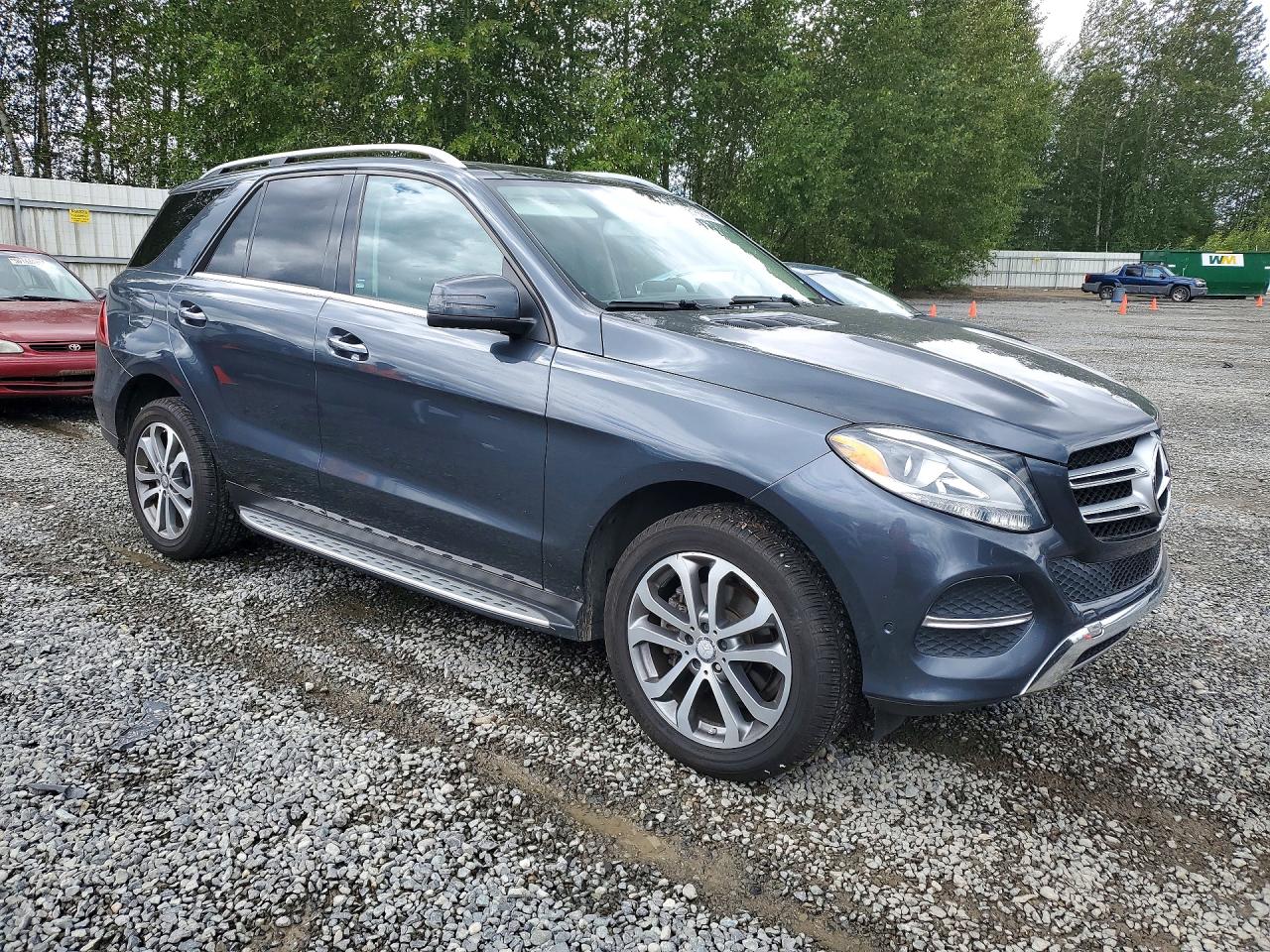 2016 Mercedes-benz Gle 350 4matic Gray vin: 4JGDA5HB9GA631332