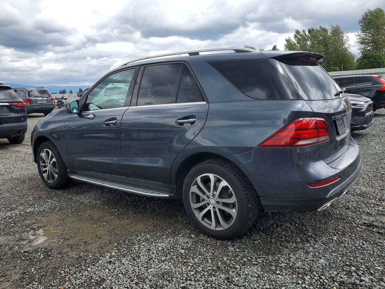 2016 Mercedes-benz Gle 350 4matic Gray vin: 4JGDA5HB9GA631332
