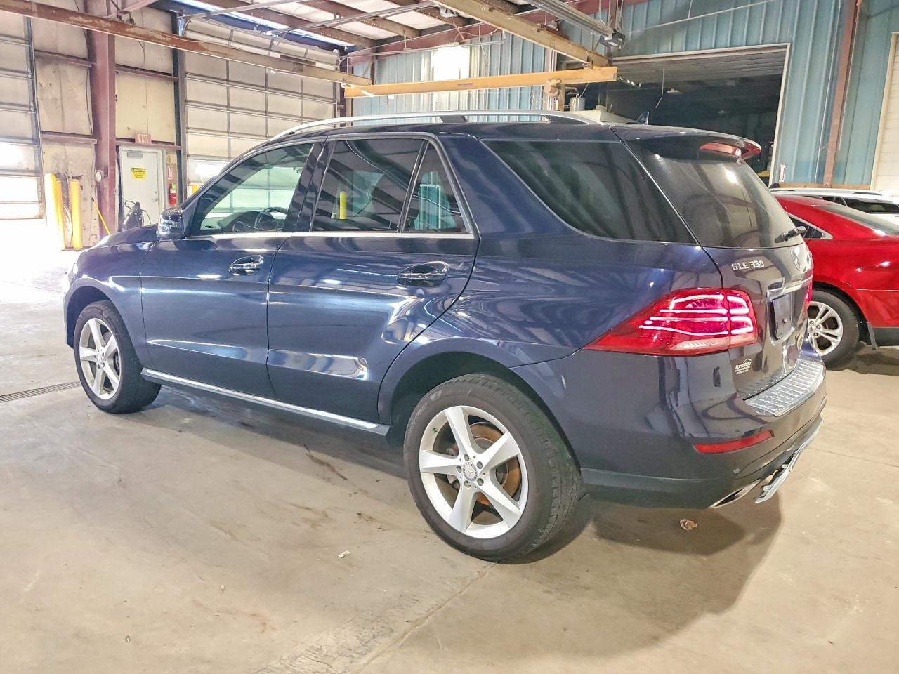 2017 Mercedes-benz Gle 350 4matic Синий vin: 4JGDA5HB9HA884121