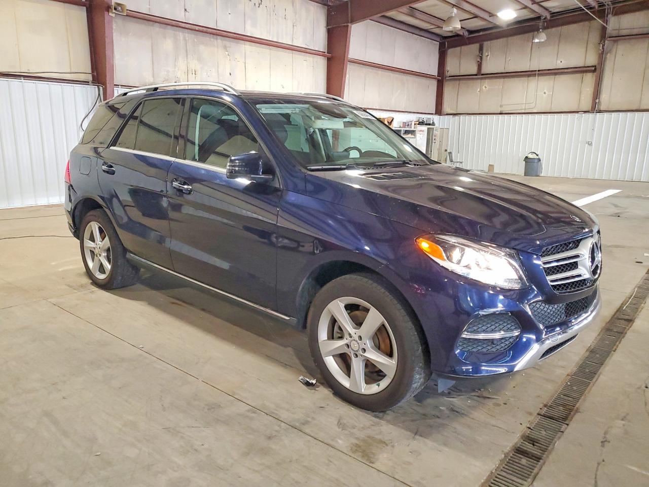 2017 Mercedes-benz Gle 350 4matic Синий vin: 4JGDA5HB9HA884121