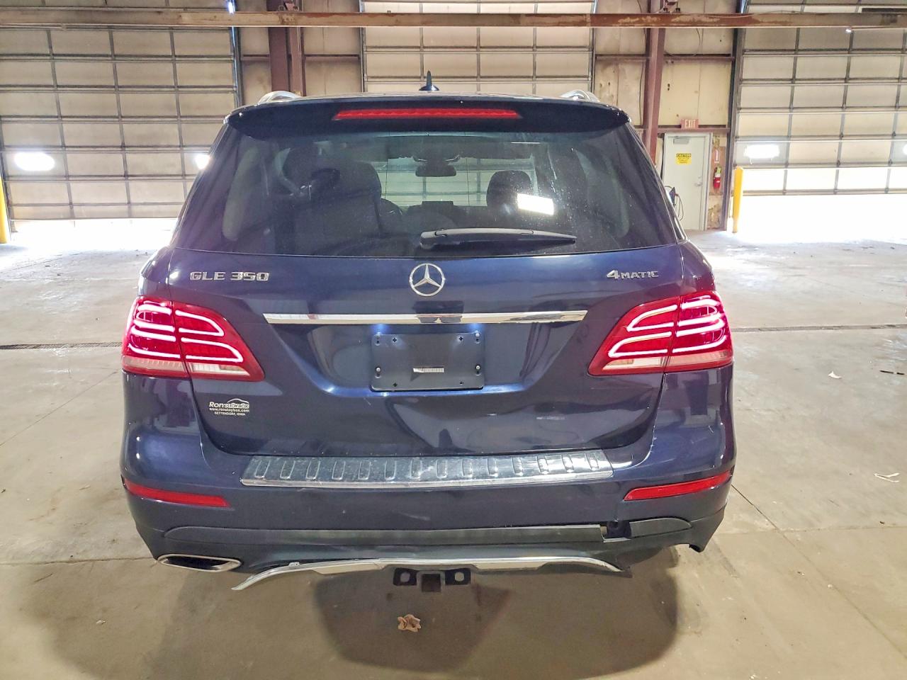 2017 Mercedes-benz Gle 350 4matic Синий vin: 4JGDA5HB9HA884121