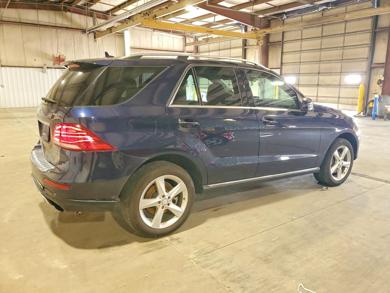 2017 Mercedes-benz Gle 350 4matic Синий vin: 4JGDA5HB9HA884121