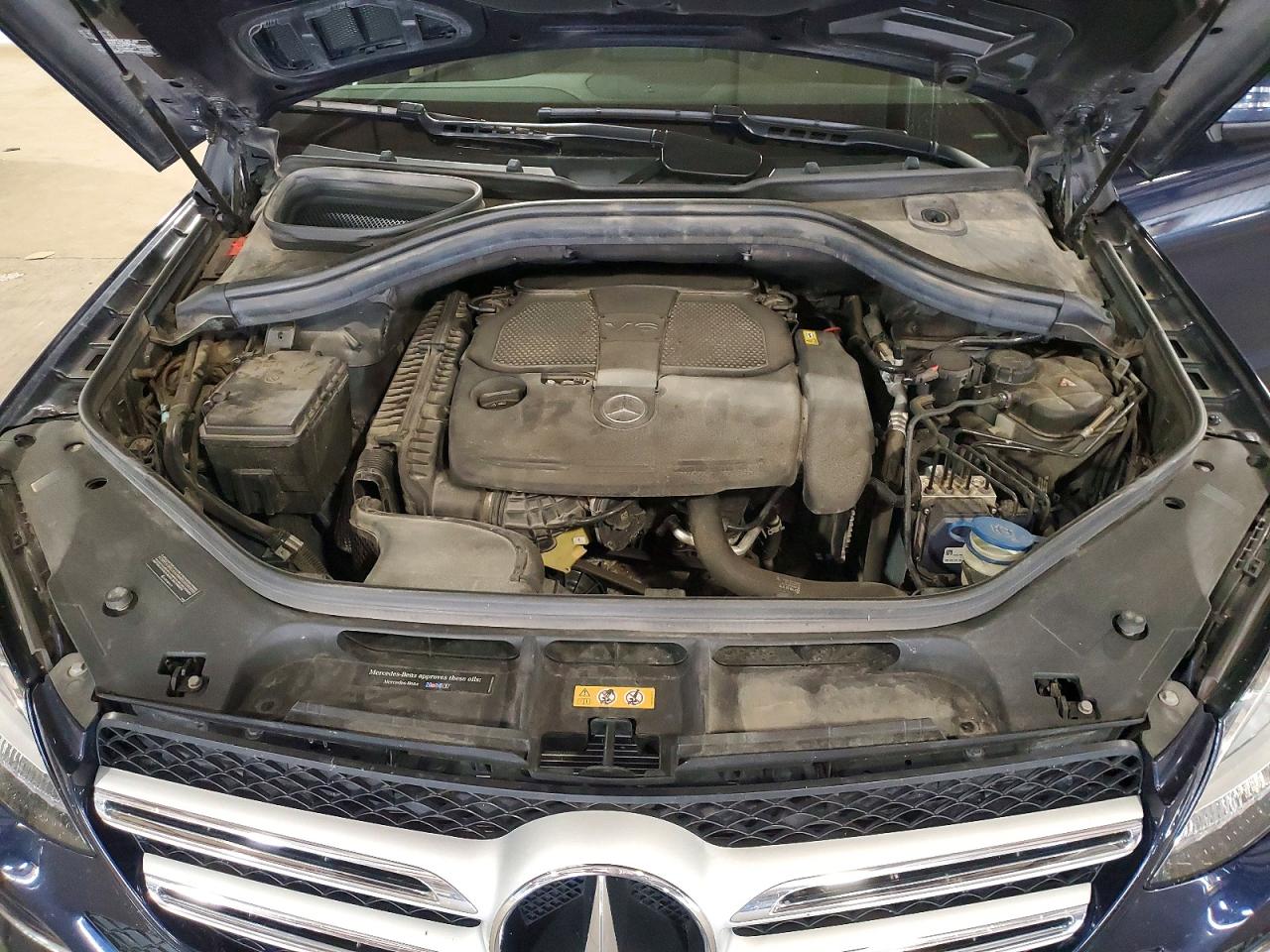 2017 Mercedes-benz Gle 350 4matic Синий vin: 4JGDA5HB9HA884121