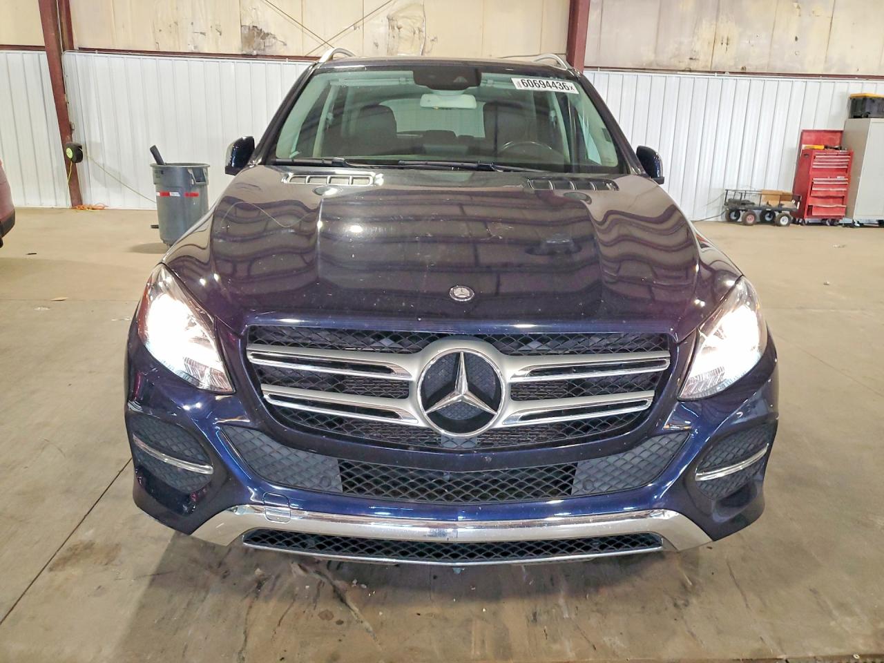 2017 Mercedes-benz Gle 350 4matic Синий vin: 4JGDA5HB9HA884121