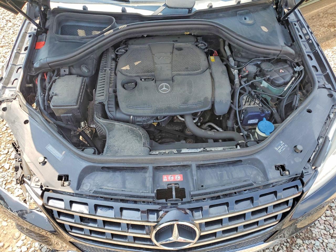 2012 Mercedes-benz Ml 350 4matic Black vin: 4JGDA5HBXCA002916
