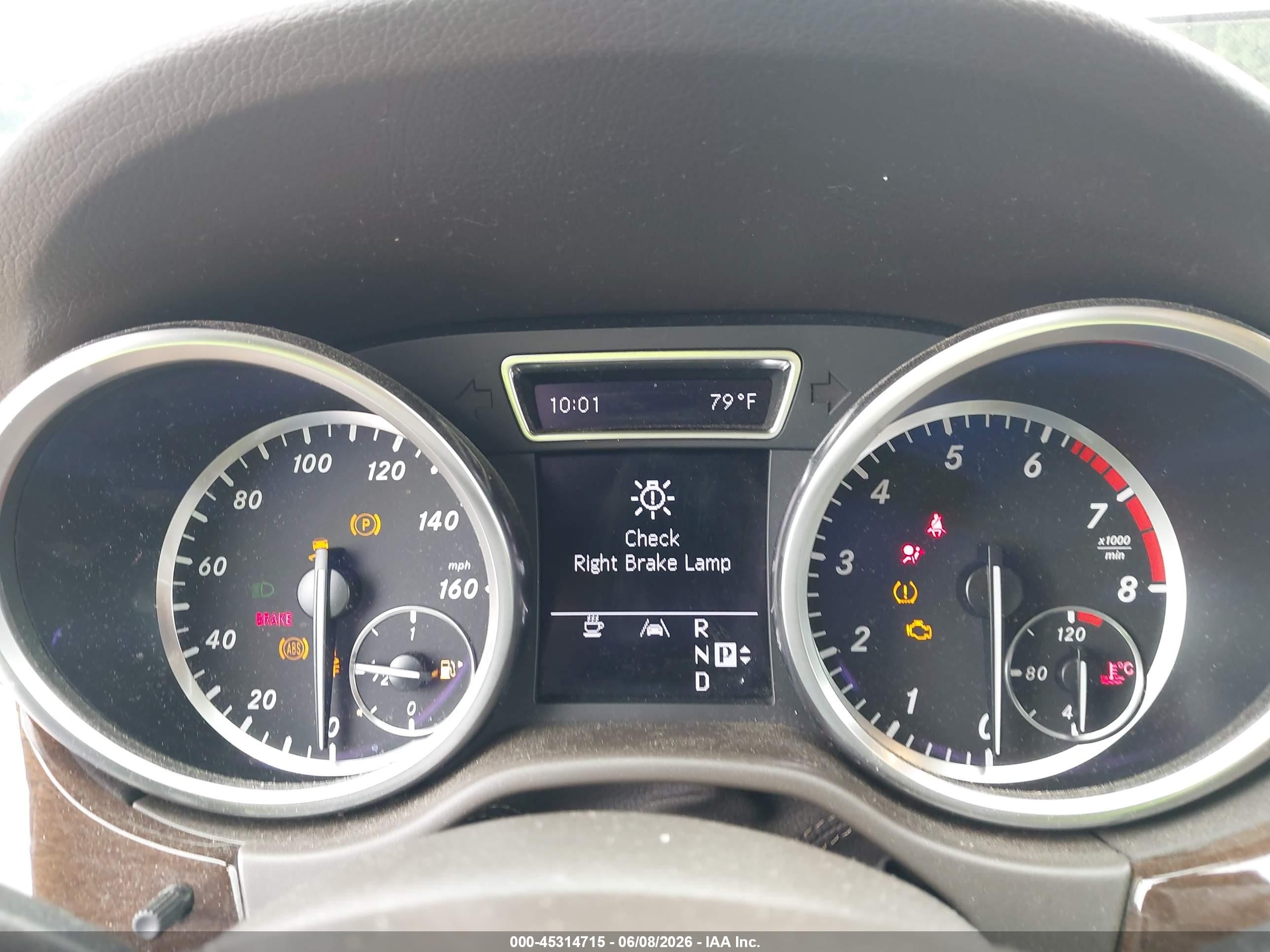 2012 Mercedes-benz Ml 350 4matic Dark Blue vin: 4JGDA5HBXCA024477