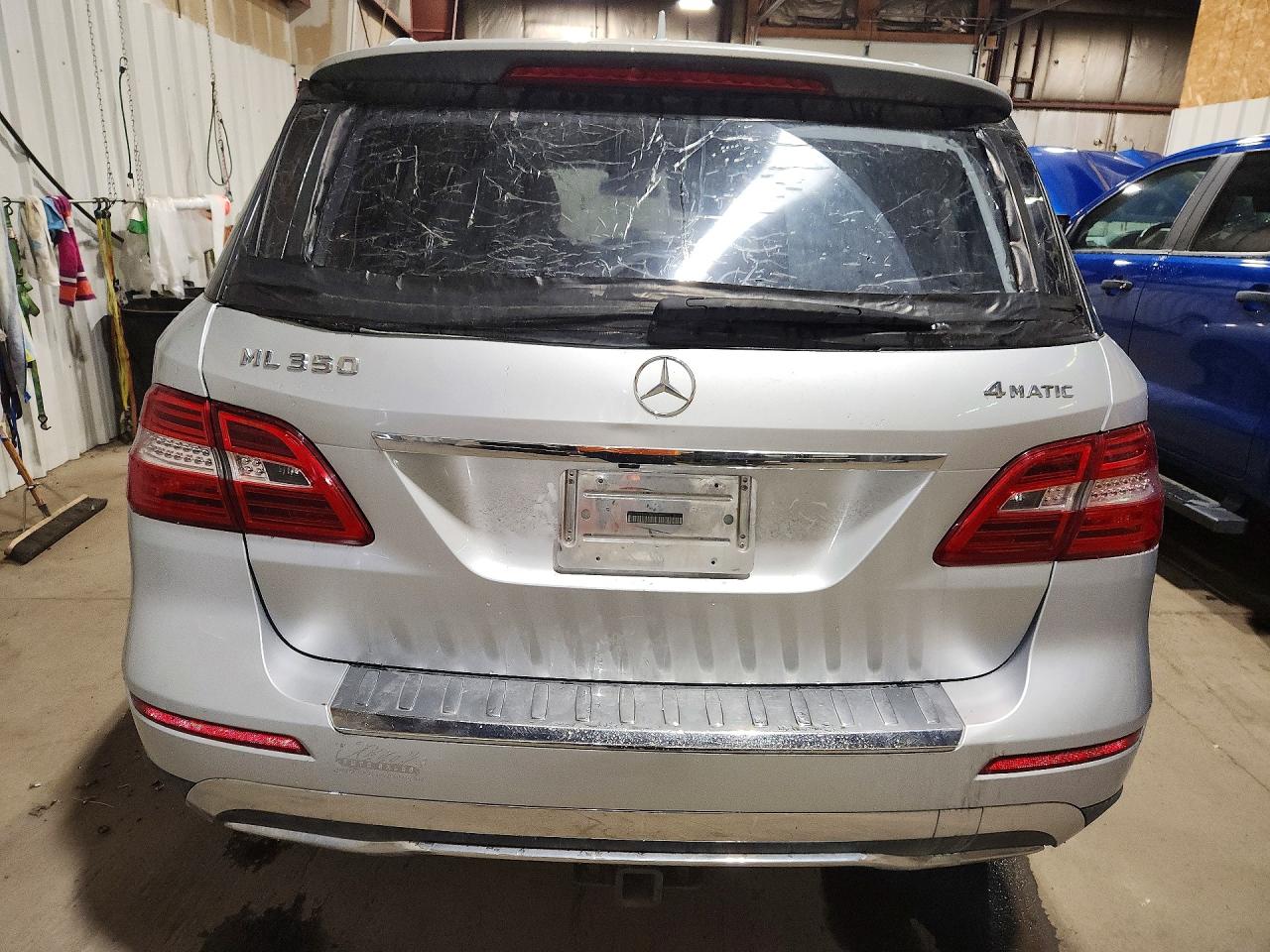 2012 Mercedes-benz Ml 350 4matic Серый vin: 4JGDA5HBXCA055048