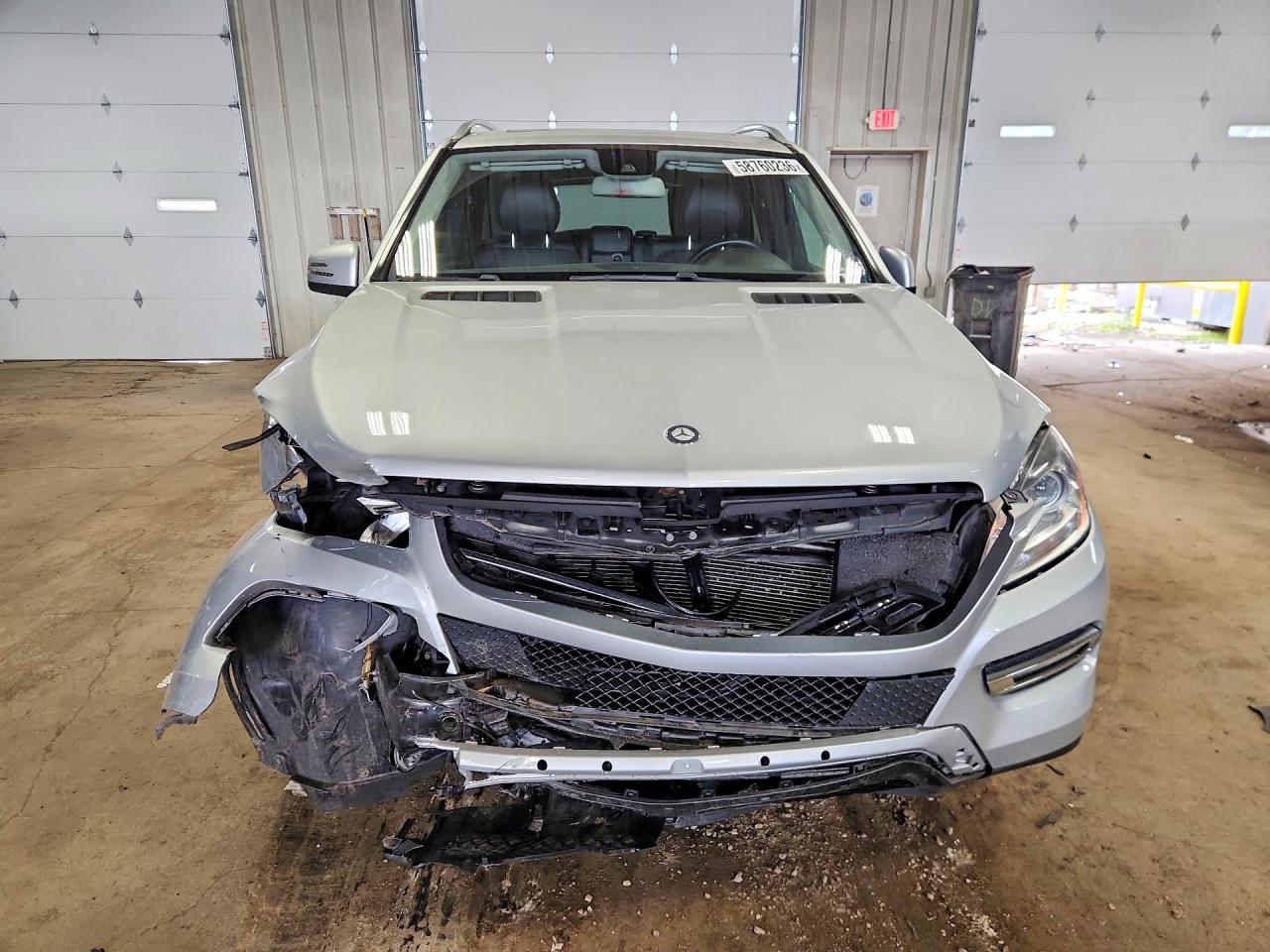 2012 Mercedes-benz Ml 350 4matic Silver vin: 4JGDA5HBXCA077194
