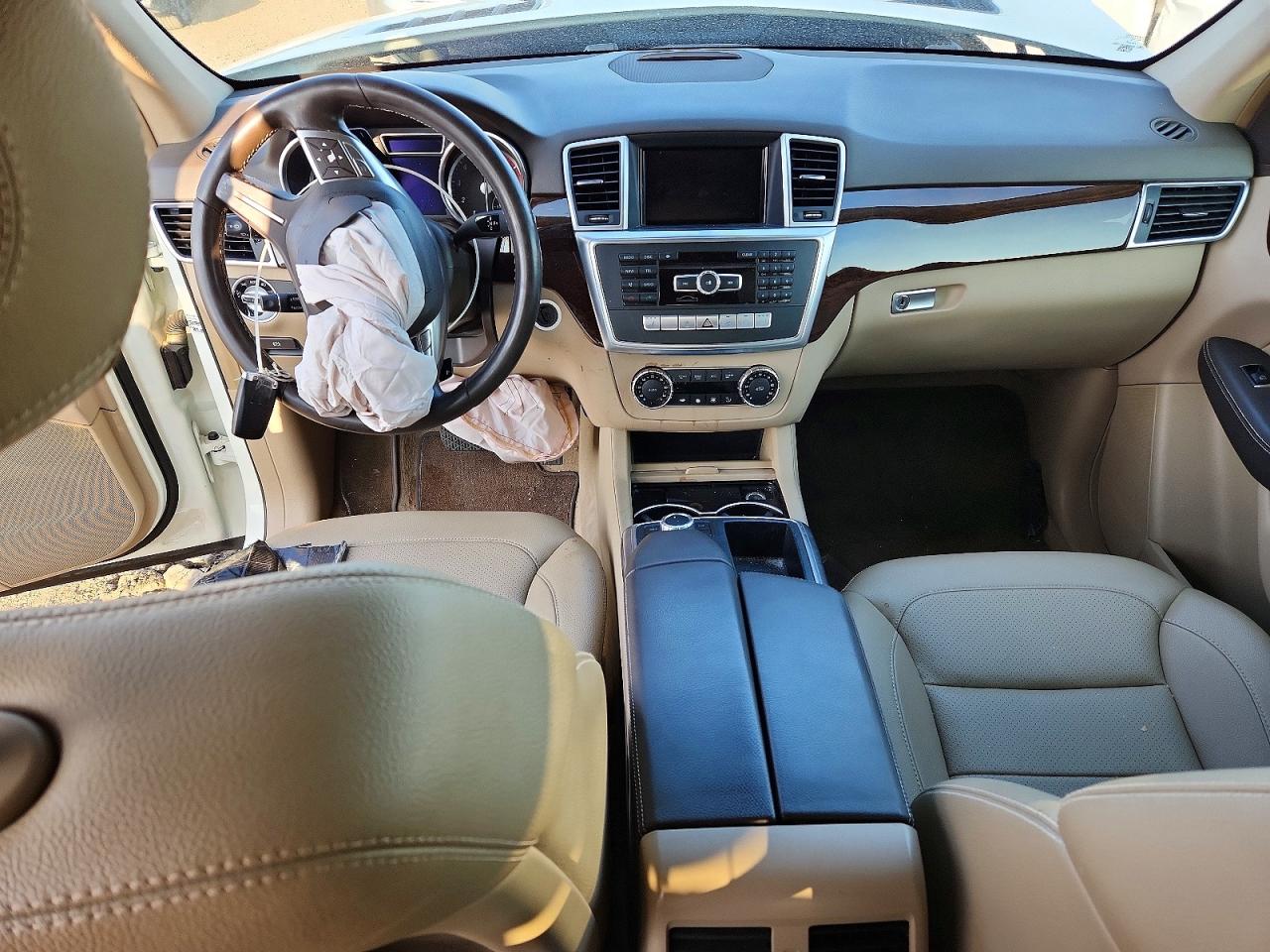 2013 Mercedes-benz Ml 350 4matic White vin: 4JGDA5HBXDA106002