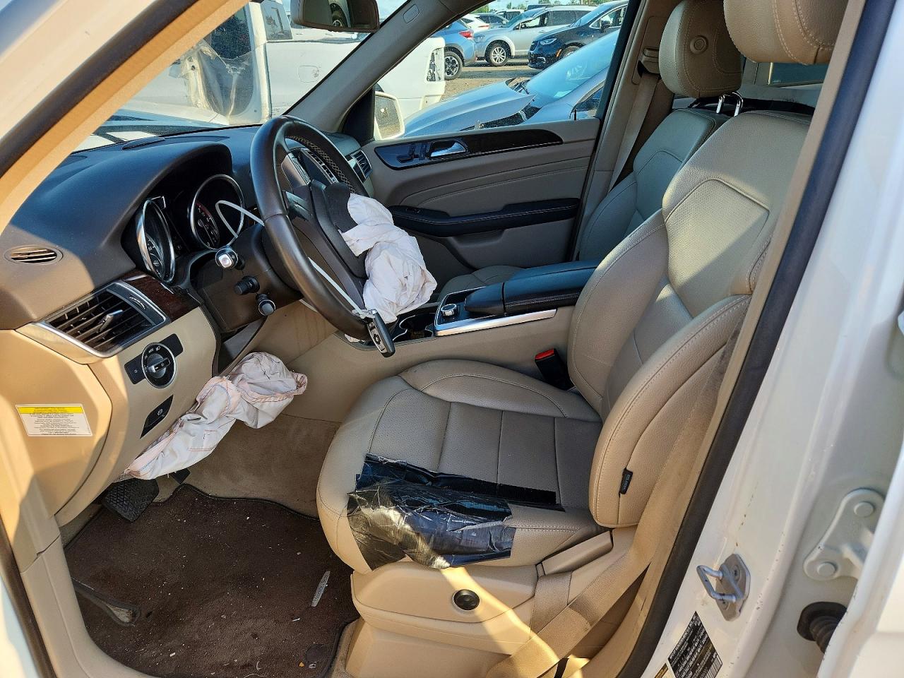 2013 Mercedes-benz Ml 350 4matic White vin: 4JGDA5HBXDA106002