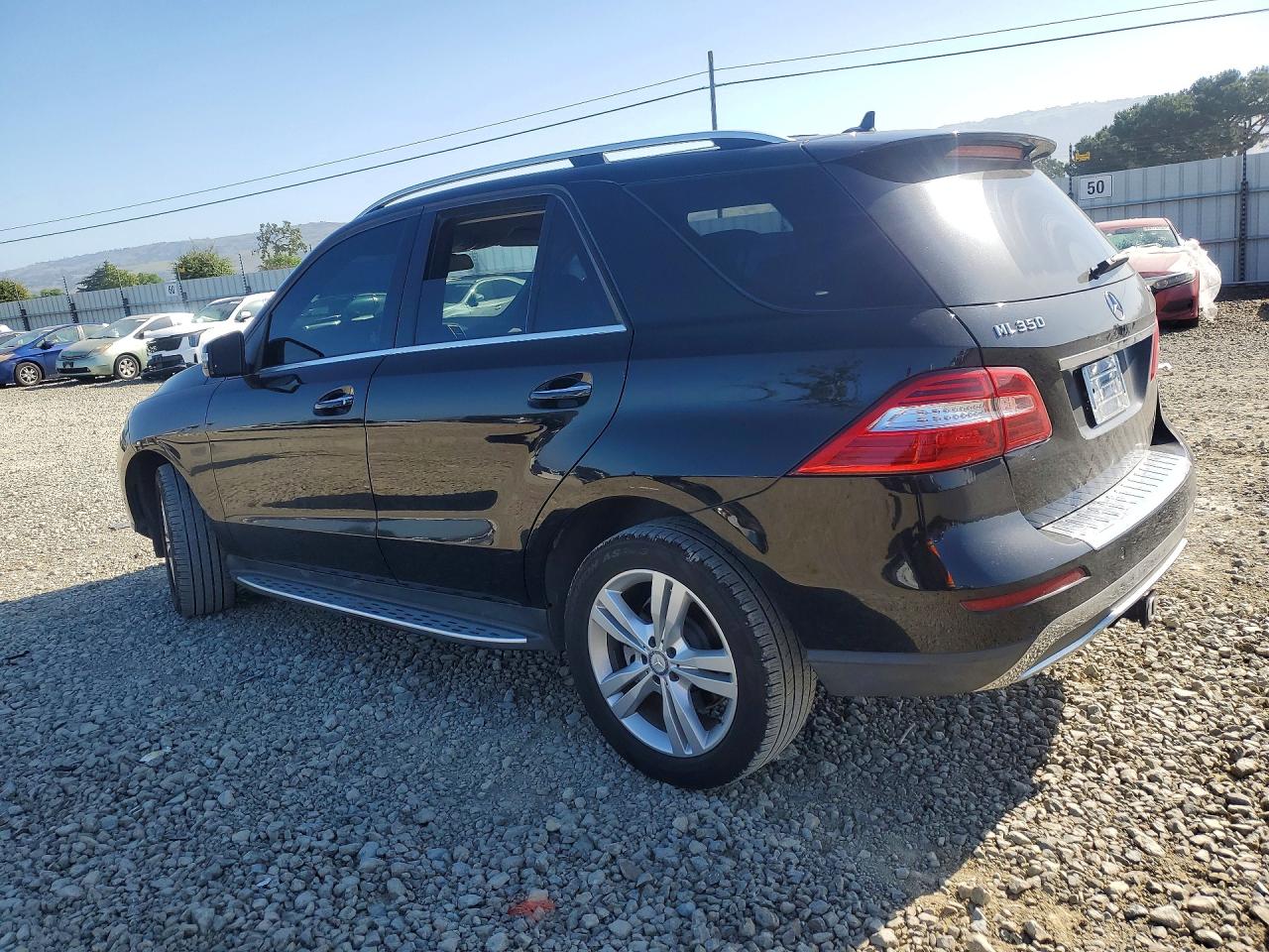 2013 Mercedes-benz Ml 350 4matic Black vin: 4JGDA5HBXDA155457