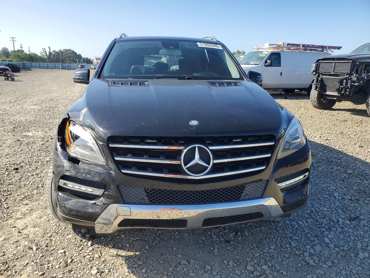2013 Mercedes-benz Ml 350 4matic Black vin: 4JGDA5HBXDA155457