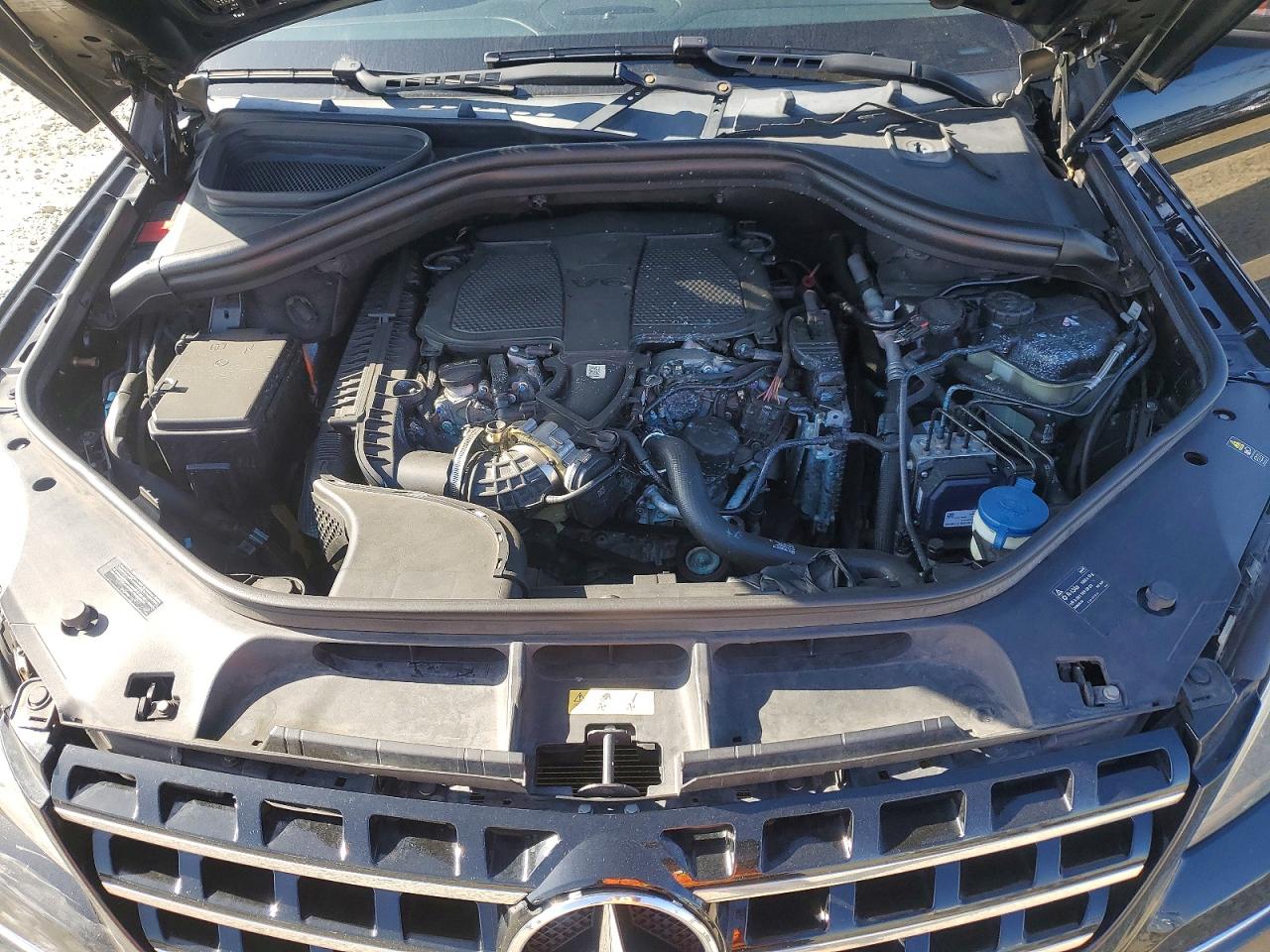 2013 Mercedes-benz Ml 350 4matic Black vin: 4JGDA5HBXDA155457