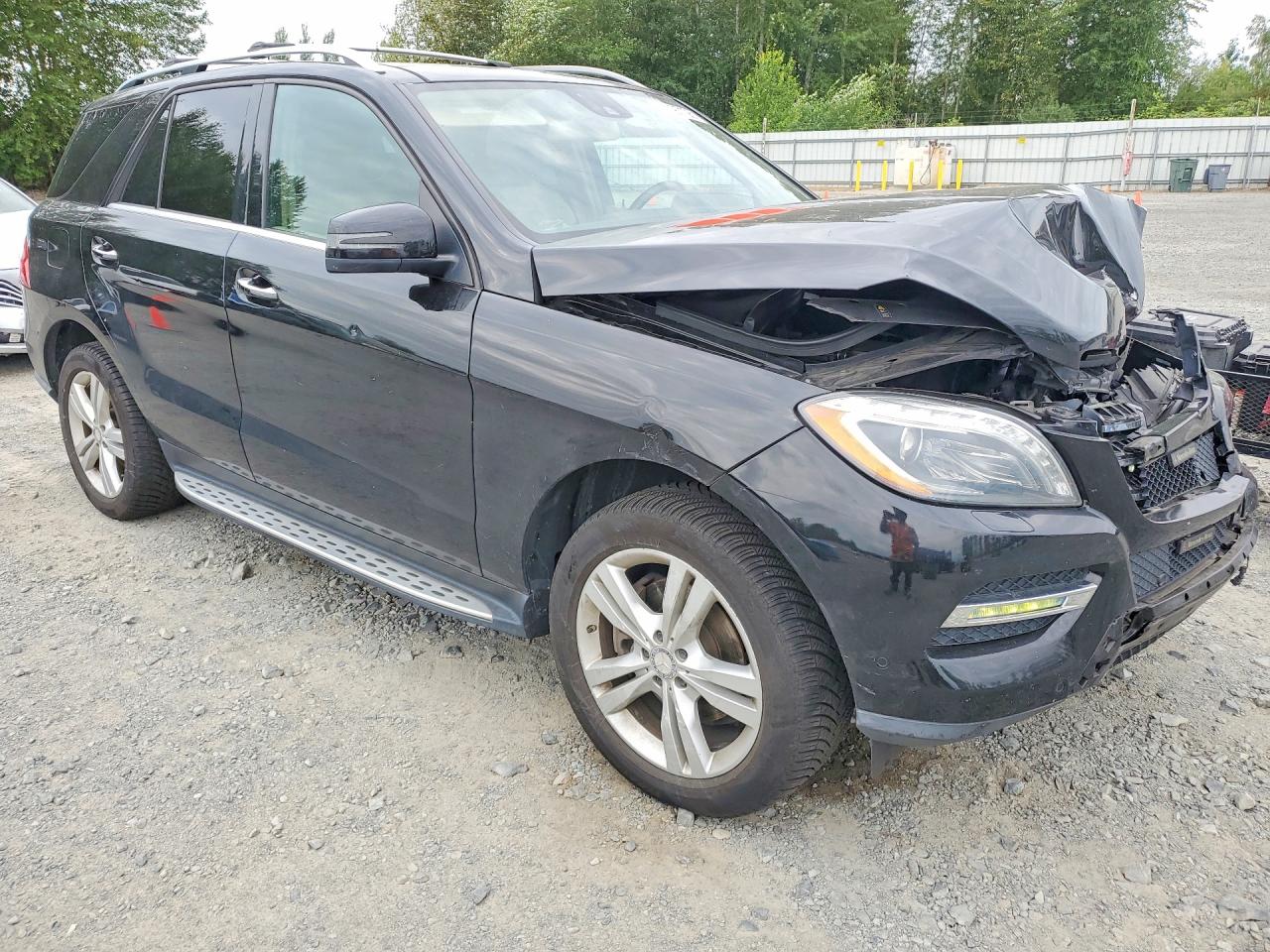 2013 Mercedes-benz Ml 350 4matic Black vin: 4JGDA5HBXDA177037