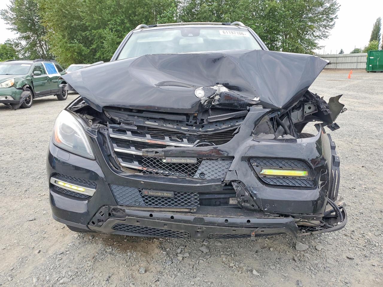 2013 Mercedes-benz Ml 350 4matic Black vin: 4JGDA5HBXDA177037