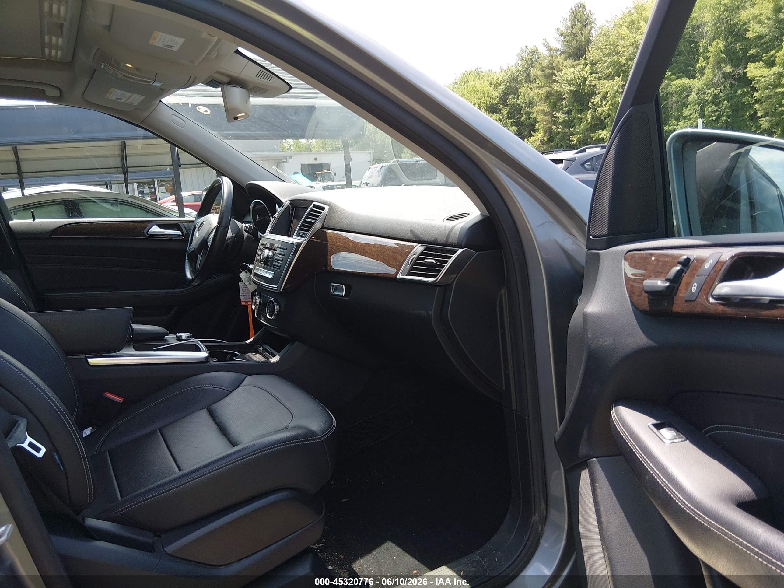 2013 Mercedes-benz Ml 350 4matic Gray vin: 4JGDA5HBXDA200347