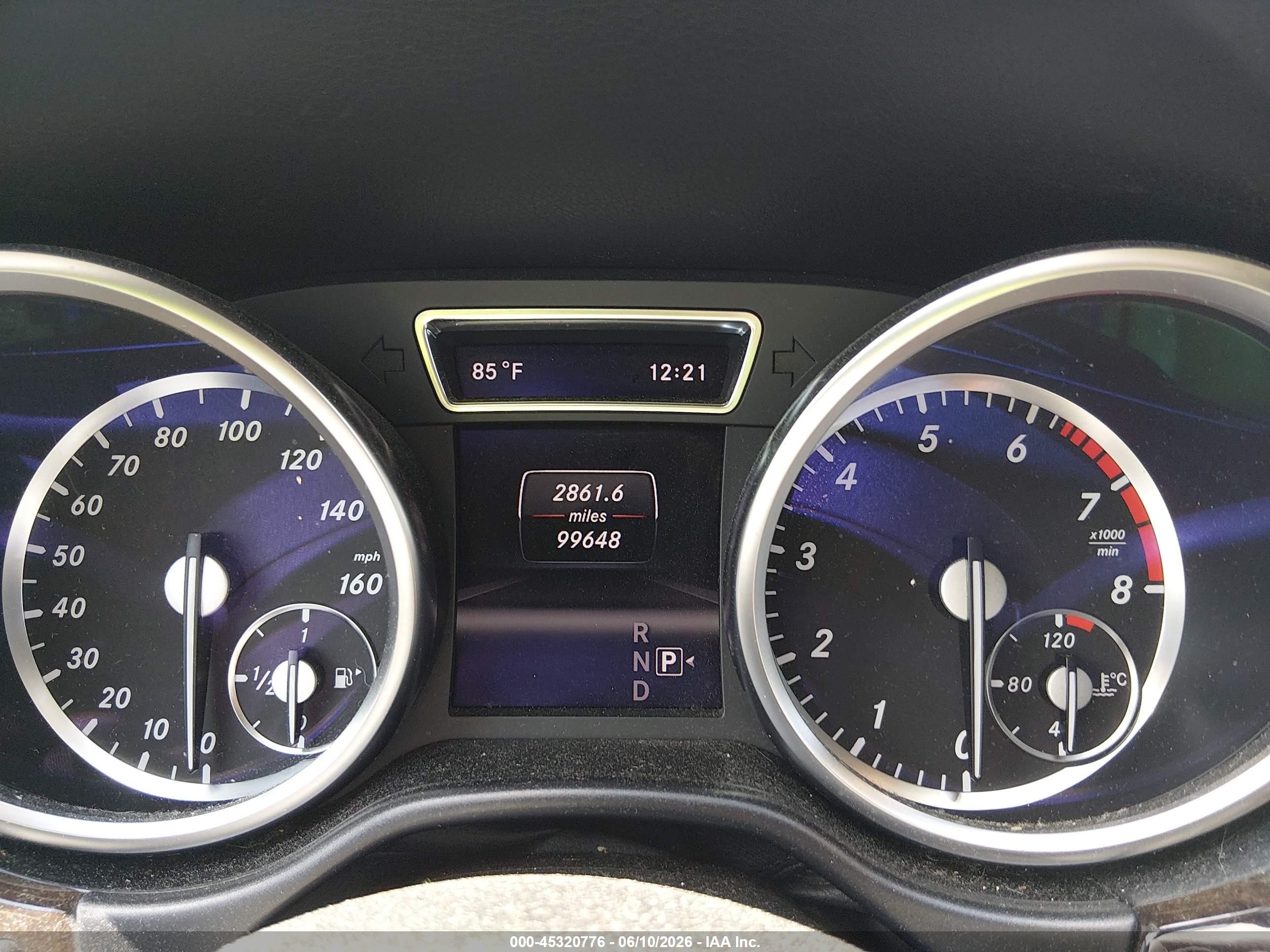 2013 Mercedes-benz Ml 350 4matic Gray vin: 4JGDA5HBXDA200347