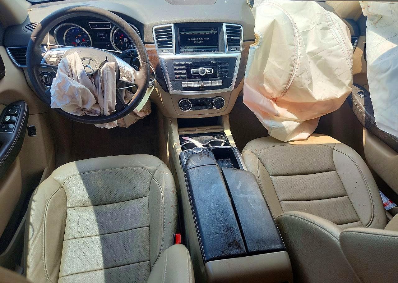 2013 Mercedes-benz Ml 350 4matic Black vin: 4JGDA5HBXDA243408