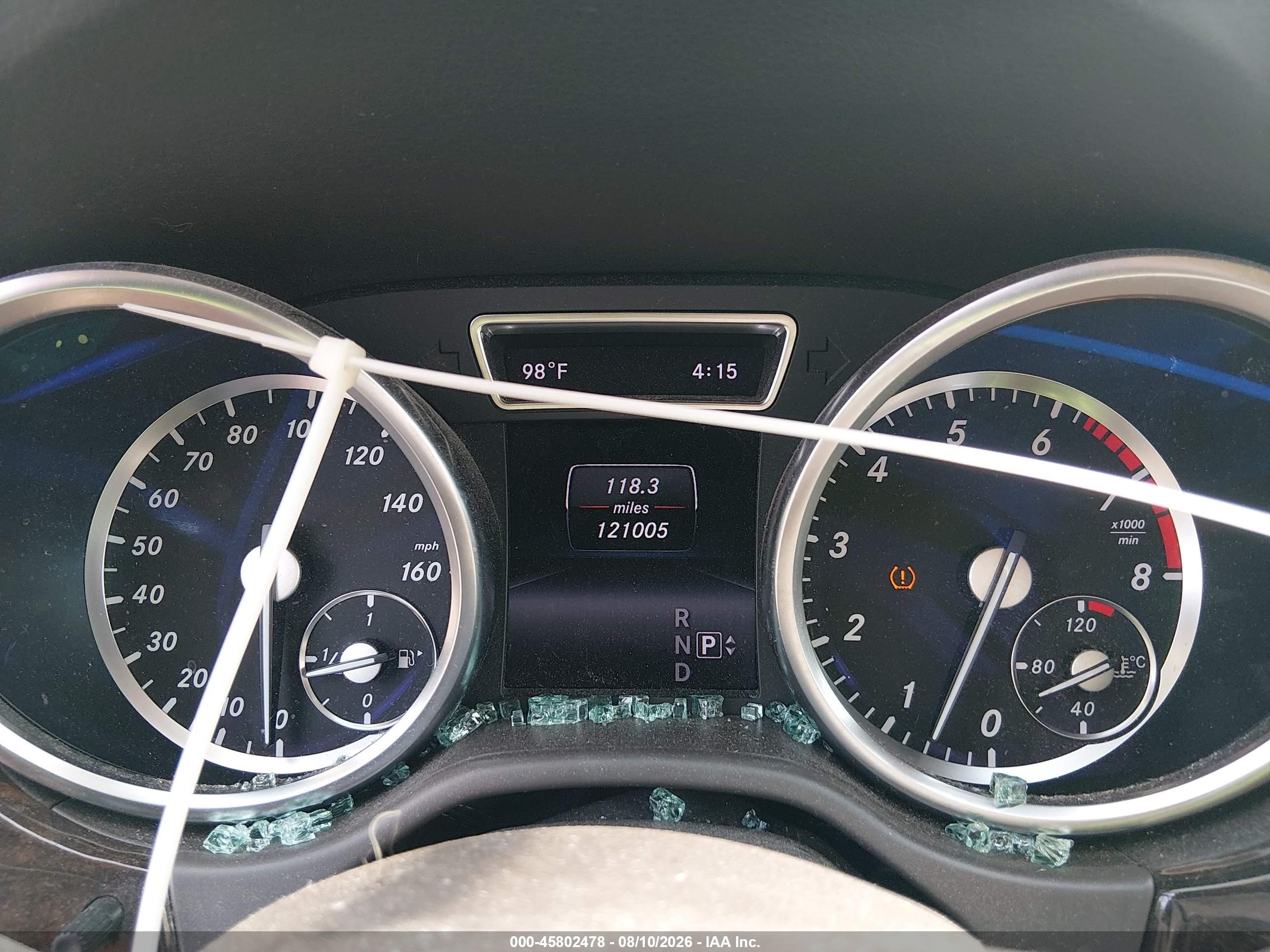 2014 Mercedes-benz Ml 350 4matic Gray vin: 4JGDA5HBXEA276068