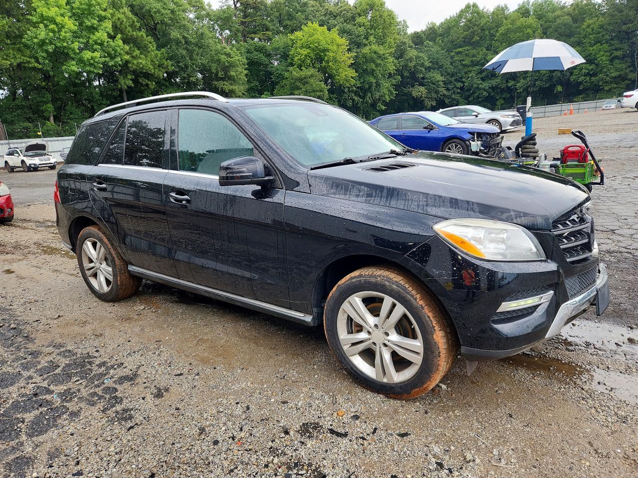 2014 Mercedes-benz Ml 350 4matic Черный vin: 4JGDA5HBXEA307383