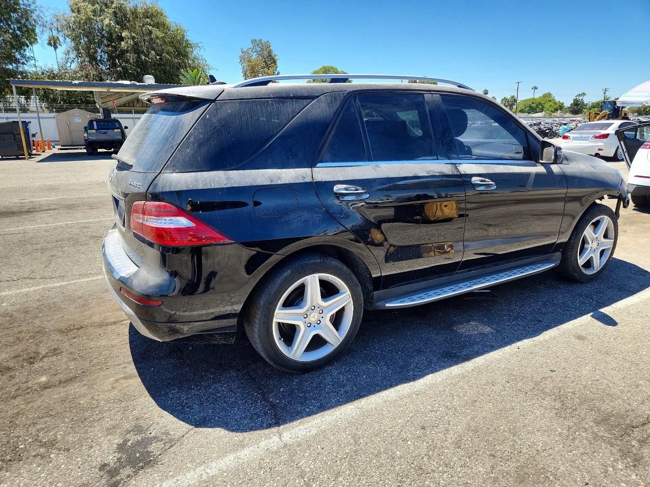2014 Mercedes-benz Ml 350 4matic Черный vin: 4JGDA5HBXEA338505