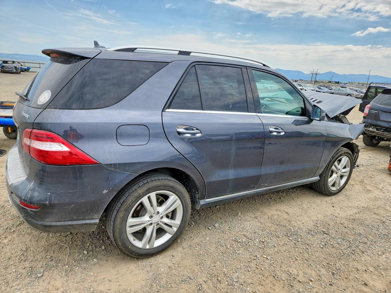 2014 Mercedes-benz Ml 350 4matic Угольный vin: 4JGDA5HBXEA363162