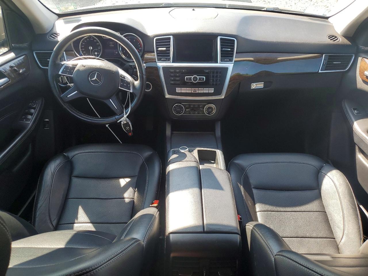 2014 Mercedes-benz Ml 350 4matic Gray vin: 4JGDA5HBXEA403305