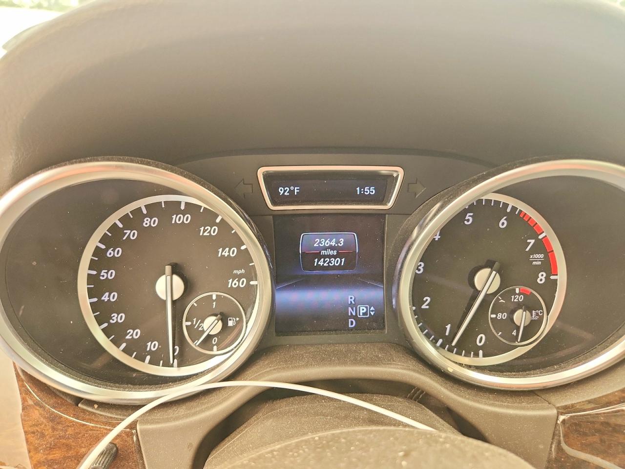 2014 Mercedes-benz Ml 350 4matic Blue vin: 4JGDA5HBXEA404793