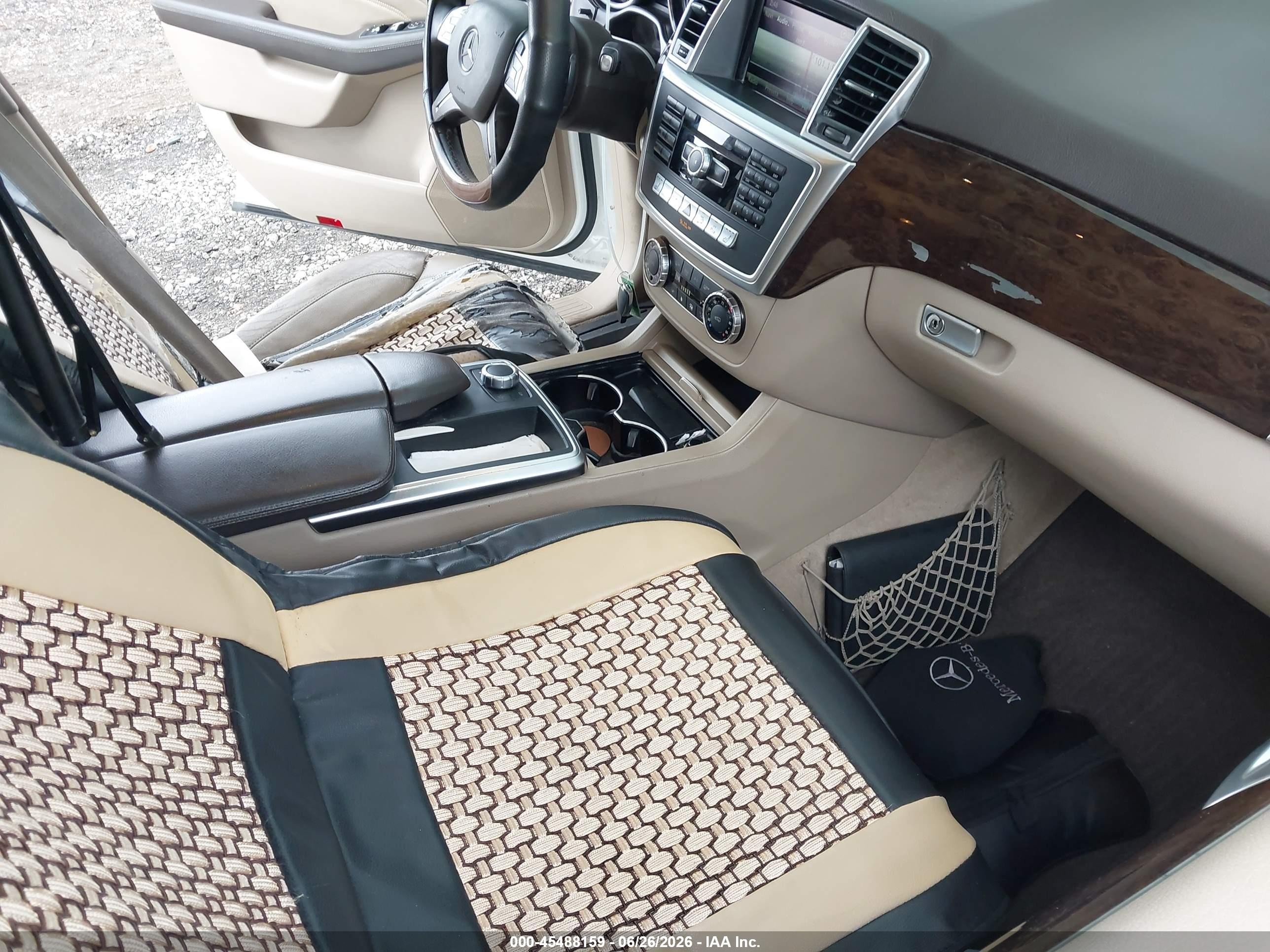 2014 Mercedes-benz Ml 350 4matic Белый vin: 4JGDA5HBXEA430357