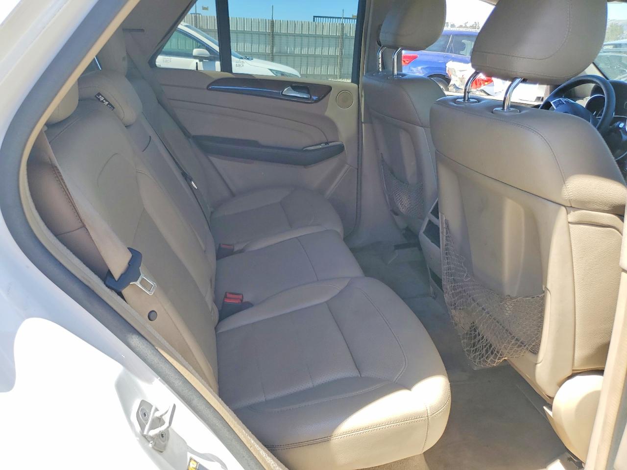 2015 Mercedes-benz Ml 350 4matic White vin: 4JGDA5HBXFA442333