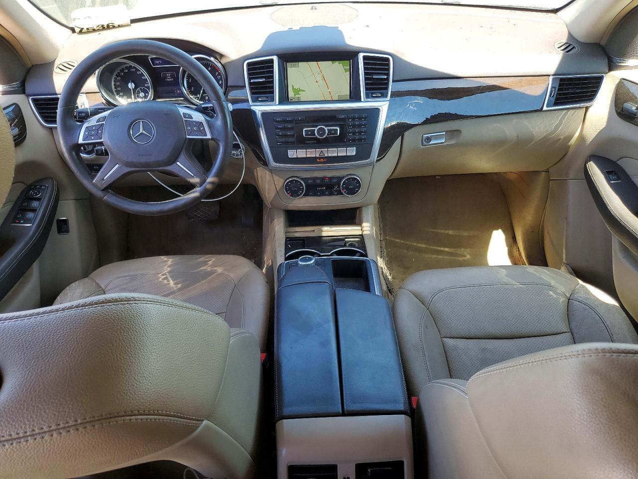 2015 Mercedes-benz Ml 350 4matic White vin: 4JGDA5HBXFA442333