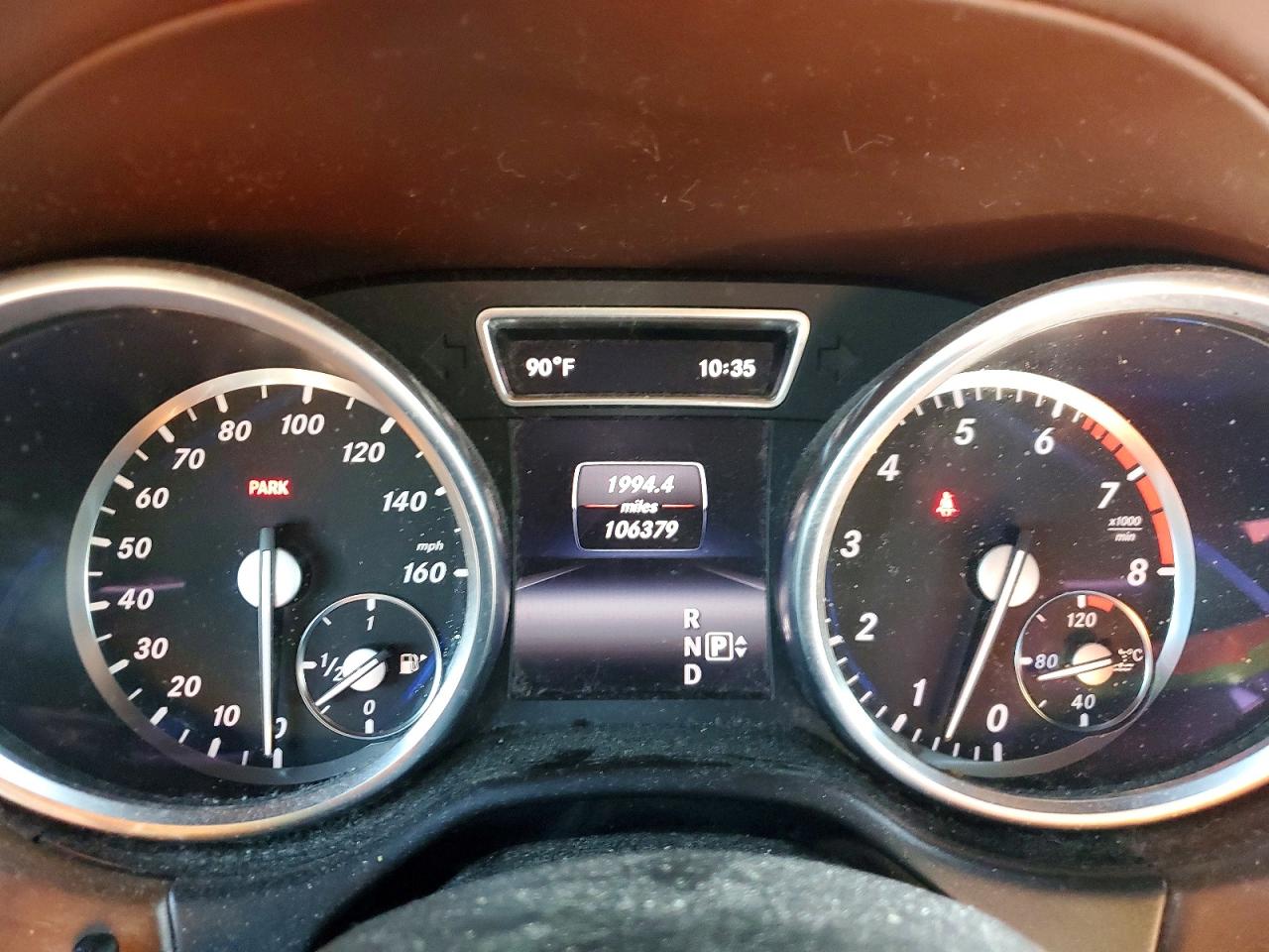 2015 Mercedes-benz Ml 350 4matic Бордовый vin: 4JGDA5HBXFA468544