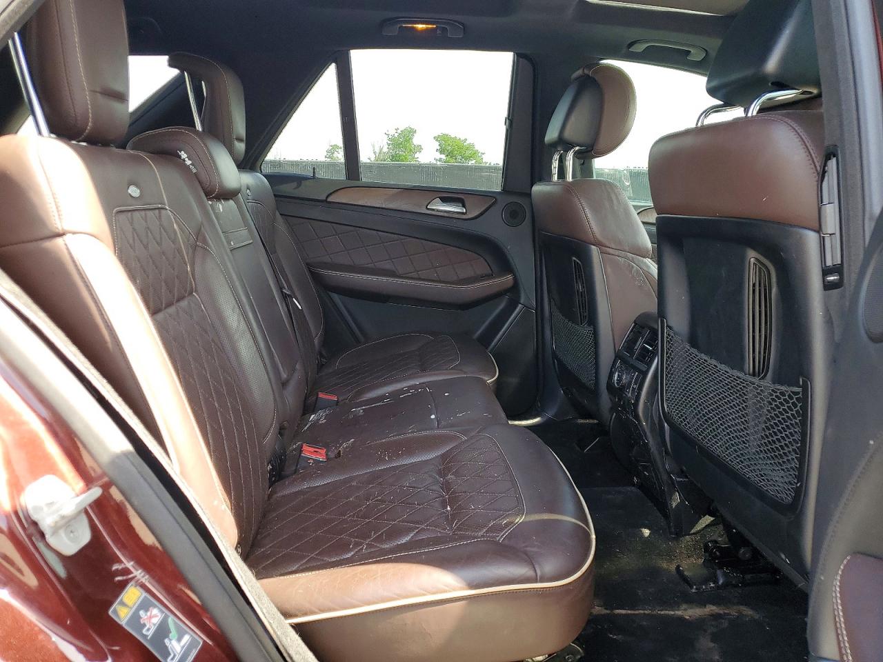 2015 Mercedes-benz Ml 350 4matic Бордовый vin: 4JGDA5HBXFA468544