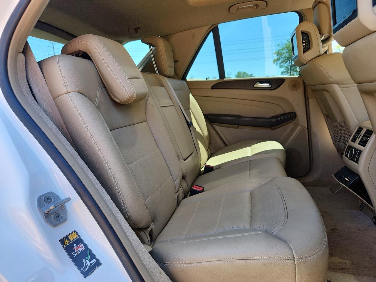 2015 Mercedes-benz Ml 350 4matic White vin: 4JGDA5HBXFA551164