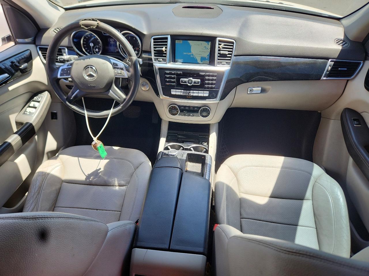 2015 Mercedes-benz Ml 350 4matic White vin: 4JGDA5HBXFA567946