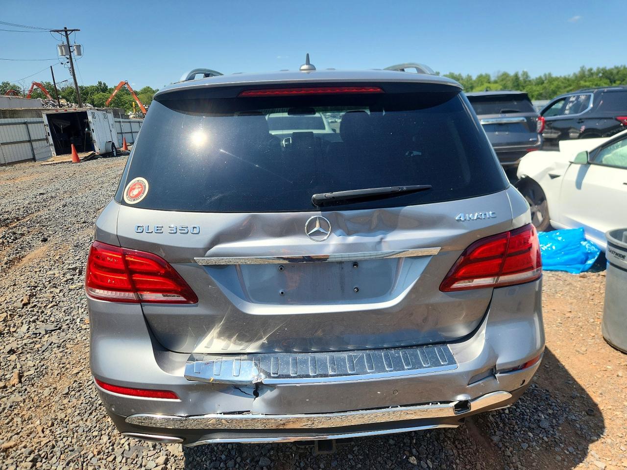2016 Mercedes-benz Gle 350 4matic Gray vin: 4JGDA5HBXGA759689
